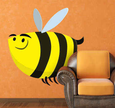 Sticker enfant grosse abeille