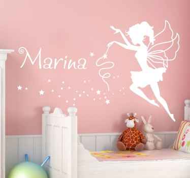 Sticker enfant personnalisable nymphe