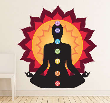 Sticker illustration chakra