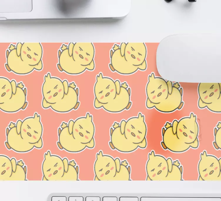 Tapis de souris animé personnages de dessin animé mignons - TenStickers
