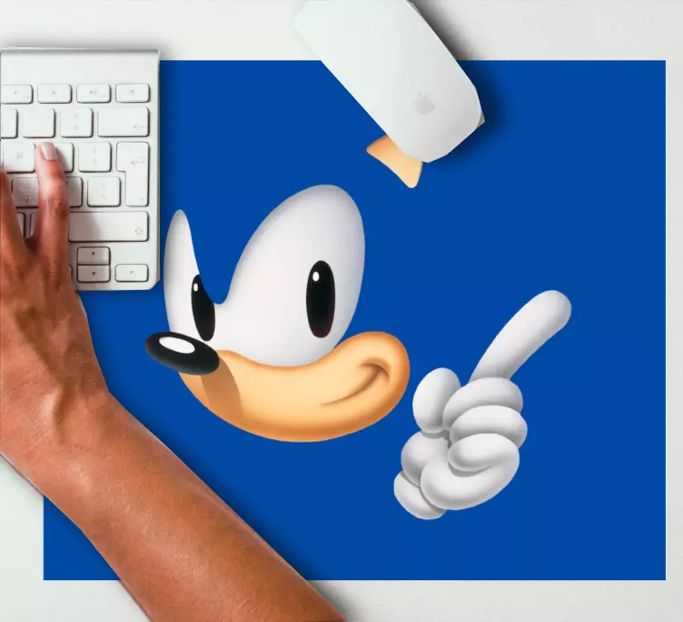 Tapis de souris gamer figure animée joyeuse - TenStickers