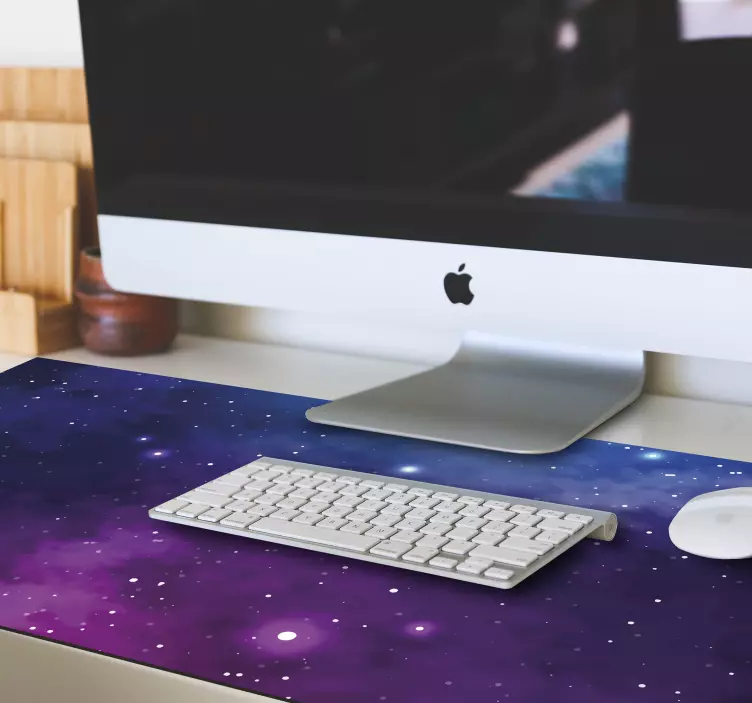 Tapis de souris gamer fond cosmique étoilé - TenStickers
