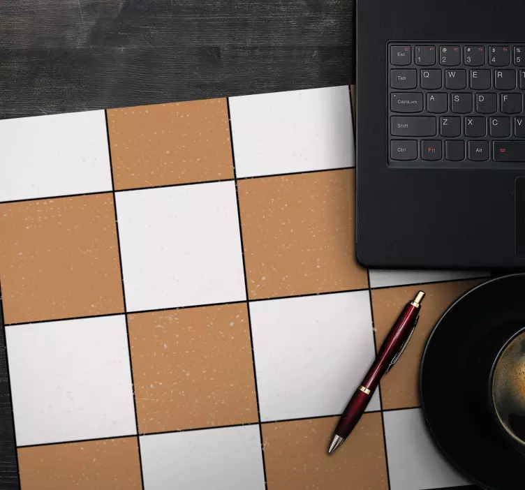 Tapis de souris motif à carreaux - TenStickers