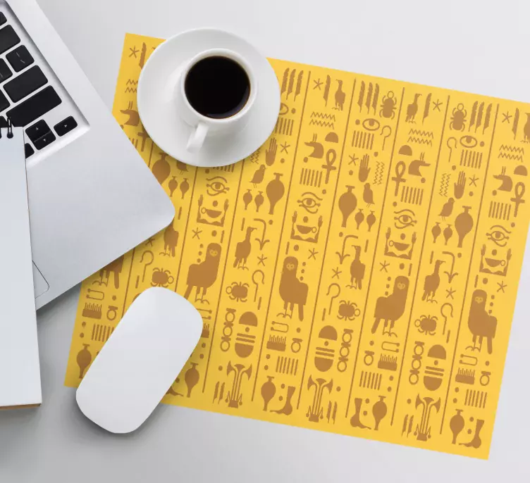 Tapis de souris motif animal abstrait - TenStickers