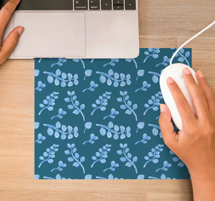 Tapis de souris motif arrangement floral - TenStickers