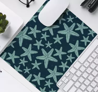 Tapis de souris motif étoile de mer océan - TenStickers