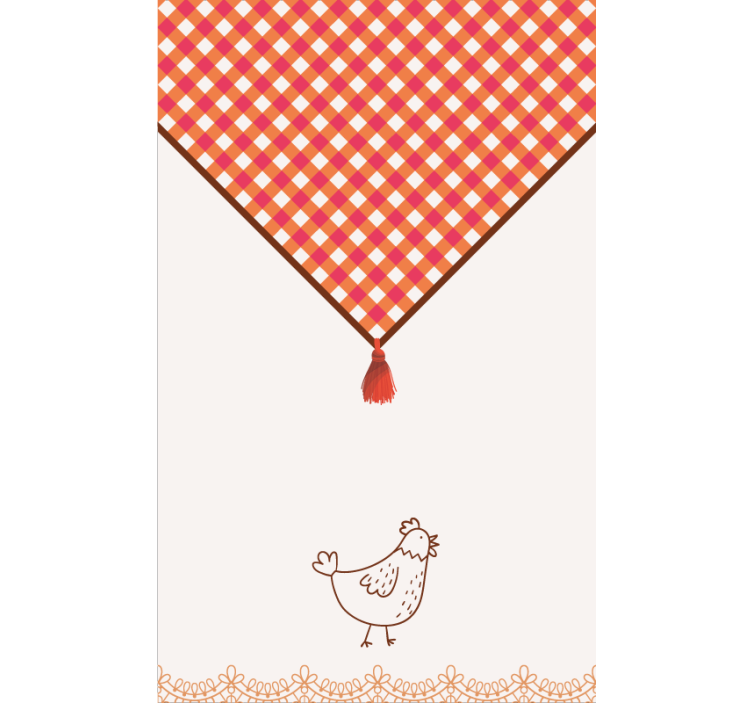 Store enrouleur cuisine style campagnard traditionnel - TenStickers