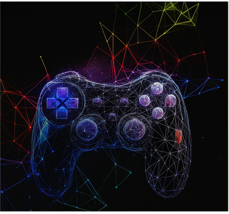 Store enrouleur gamer console de jeu adn - TenStickers