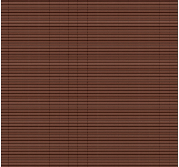 Store enrouleur salle à manger effet bambou marron chocolat - TenStickers