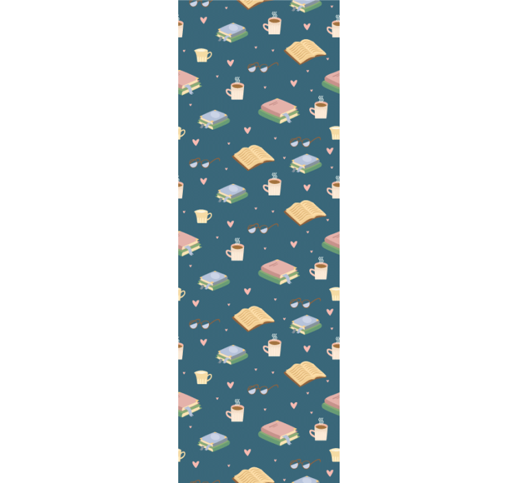 Store enrouleur bureau motif lecture confortable - TenStickers