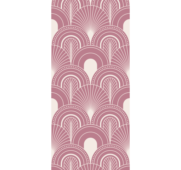 Store enrouleur bureaux style arc en rose gold - TenStickers