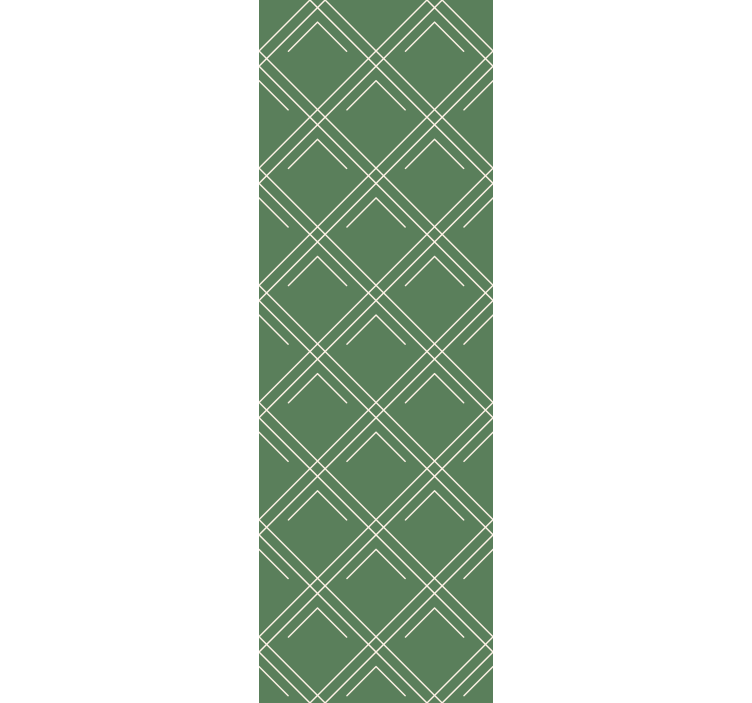 Store enrouleur bureaux carrés élégants verts - TenStickers