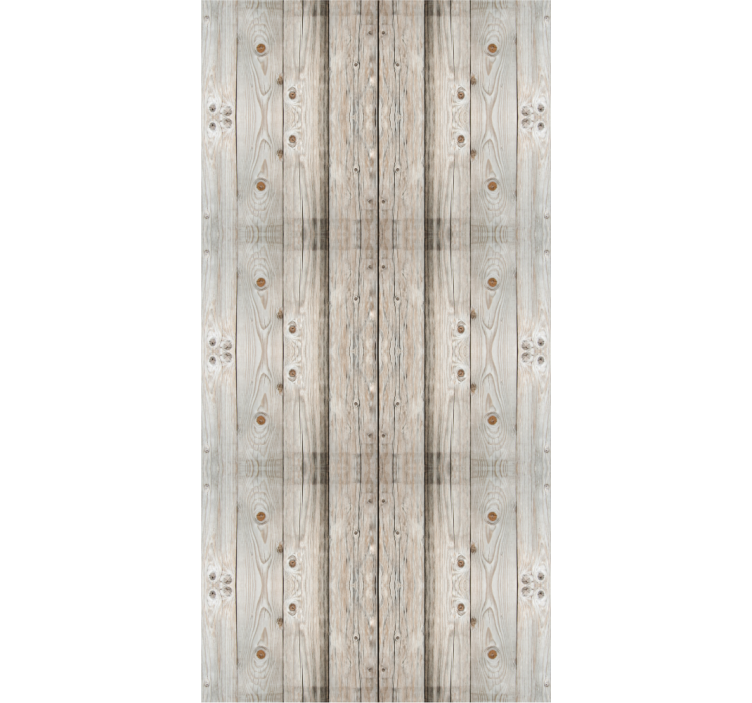 Store enrouleur bureaux effet bois pin blanc - TenStickers