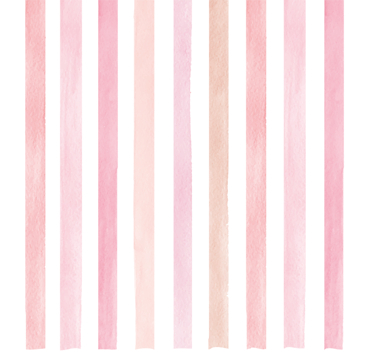 Store enrouleur bureaux rayures roses aquarelle - TenStickers