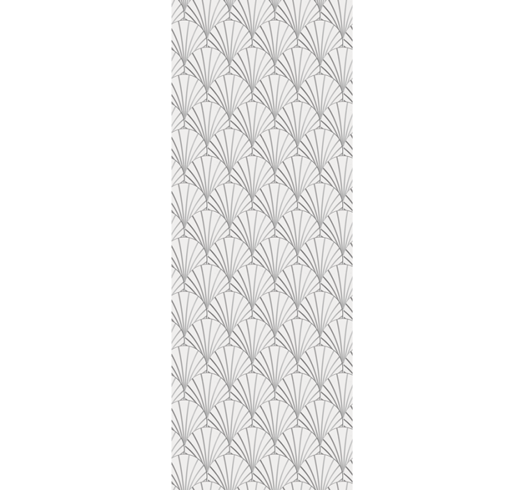 Store enrouleur moderne motif éventail élégant - TenStickers