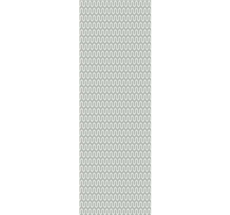 Store enrouleur moderne motif géométrique menthe - TenStickers