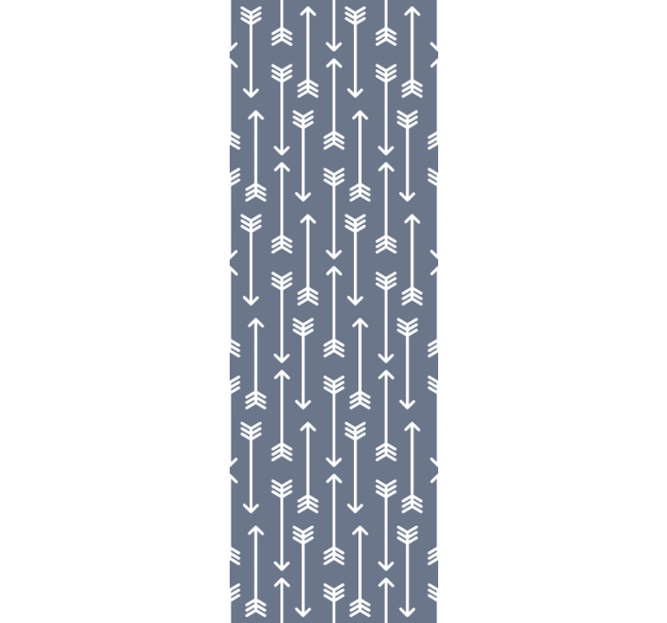 Store enrouleur moderne rayures fléchées minimalistes - TenStickers
