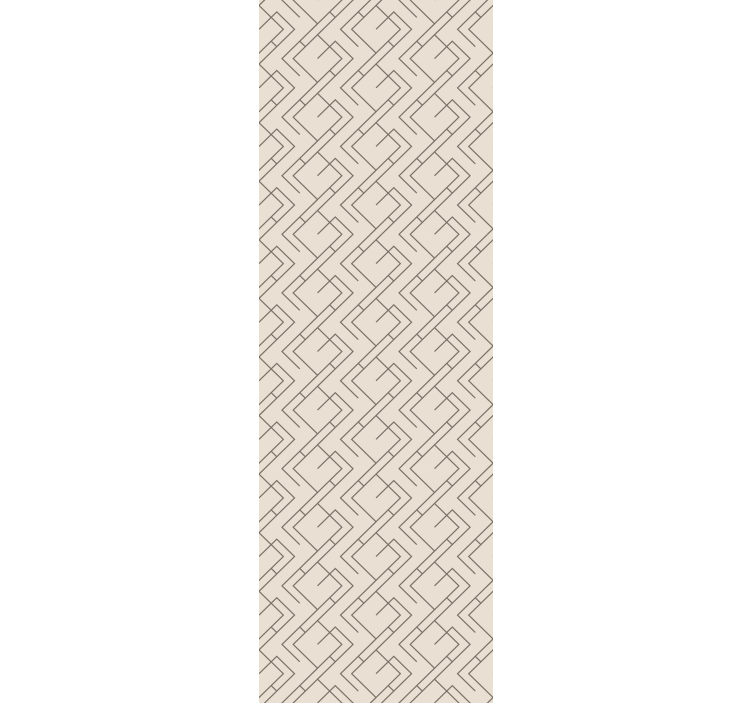 Store enrouleur moderne au design vintage des années 50 - TenStickers