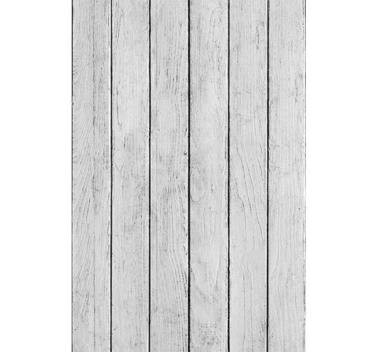 Store enrouleur moderne planches blanches japandi - TenStickers