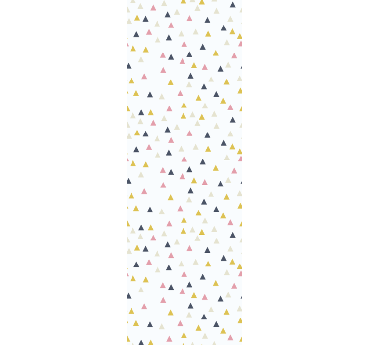 Store enrouleur moderne motif triangle minimaliste - TenStickers