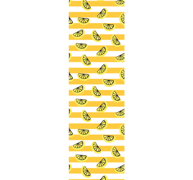 Store enrouleur moderne design symboles citron - TenStickers