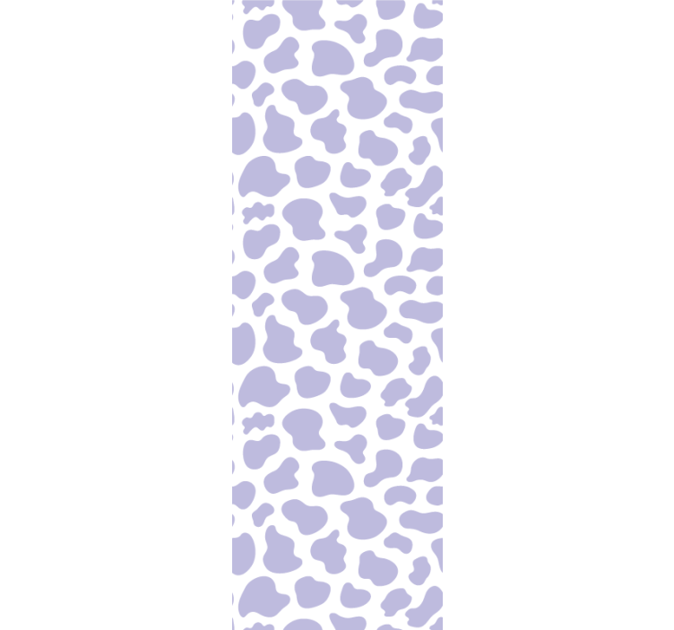 Store enrouleur moderne imprimé vache violette - TenStickers