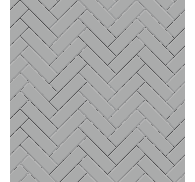 Store enrouleur gris carreaux en chevron gris - TenStickers