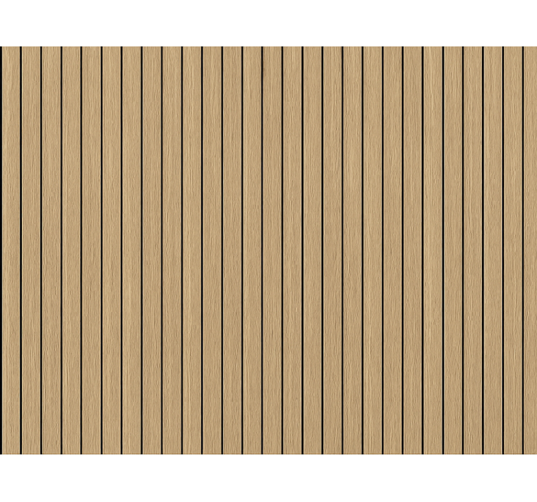Store enrouleur élégant à lamelles verticales en bois - TenStickers