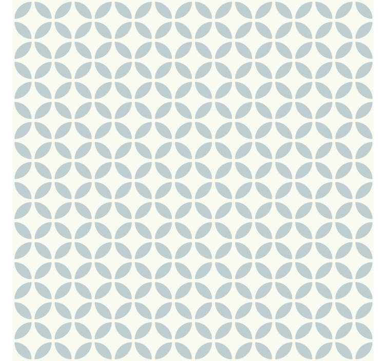 Store enrouleur bleu à motif circulaire - TenStickers