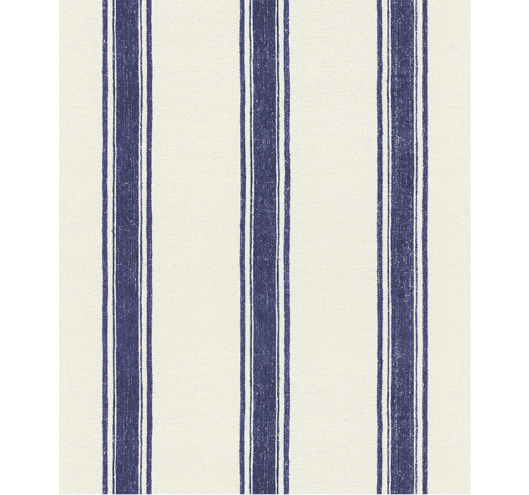 Store enrouleur bleu à lignes verticales bleu marine - TenStickers