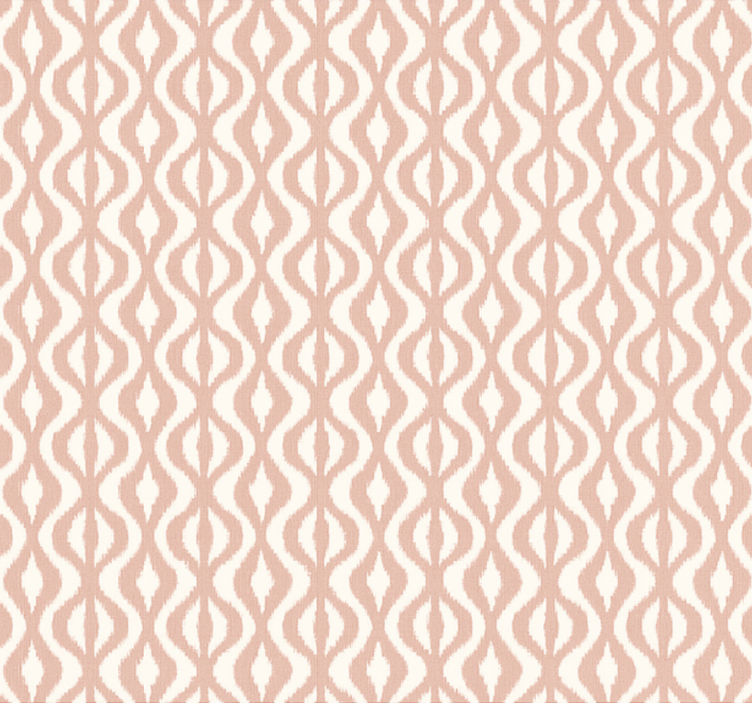 Store enrouleur moderne rose poussiéreux ikat géométrique - TenStickers