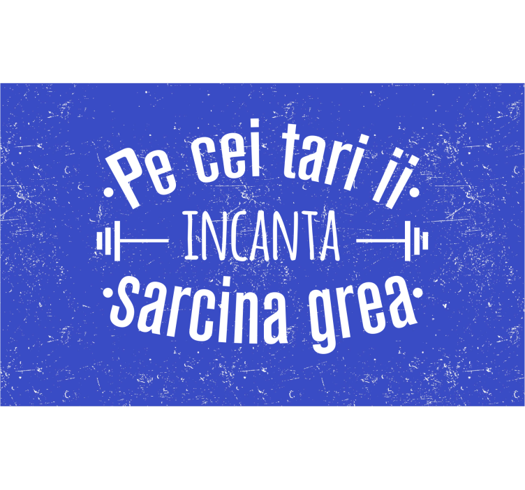 Store enrouleur bleu pour les plus forts et résistants - TenStickers
