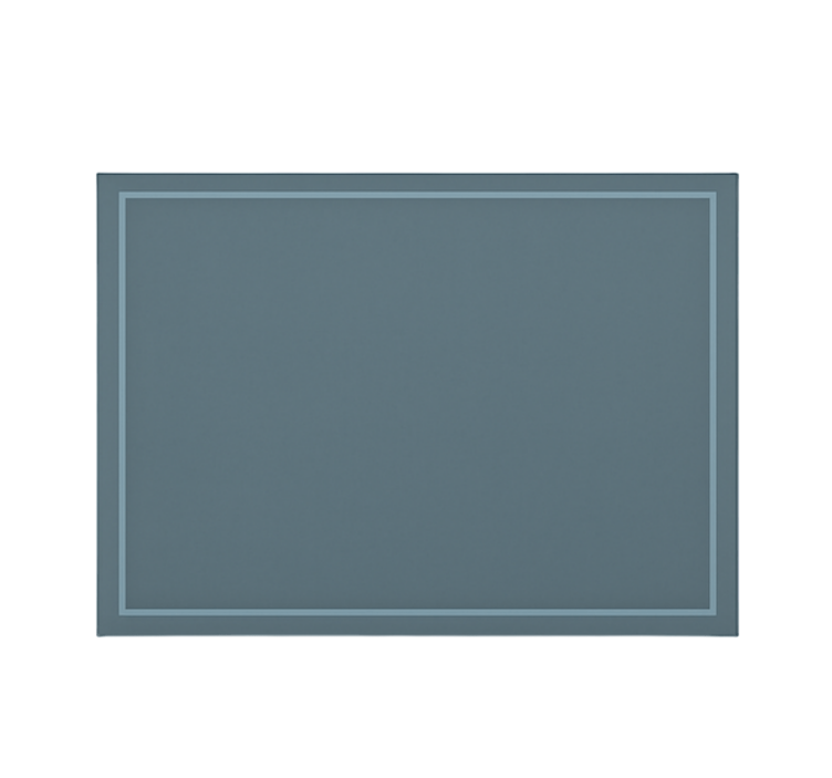 Store enrouleur bleu design à bordure simple - TenStickers