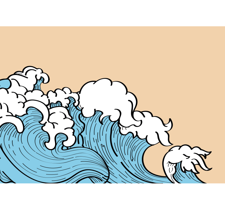 Store enrouleur salon esthétique pop des années 70 - TenStickers
