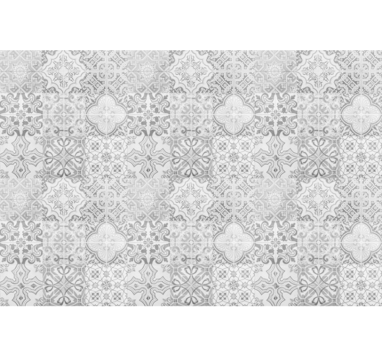 Store enrouleur gris motif mosaïque effet pierre - TenStickers