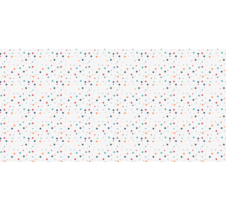 Store enrouleur gris style nordique enfants à pois colorés - TenStickers