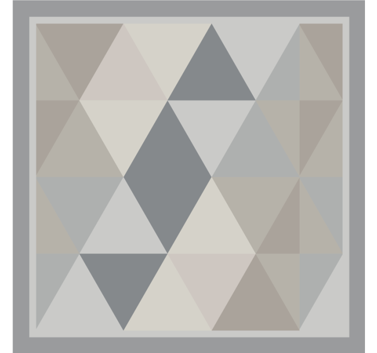 Store enrouleur gris triangles gris pantone - TenStickers