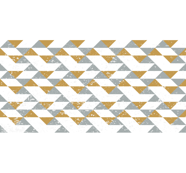 Store enrouleur blanc motif géométrique cuisine - TenStickers