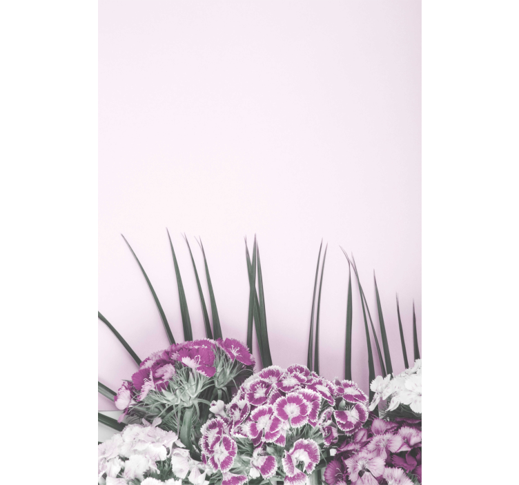 Store enrouleur fleurs et plantes belle composition florale - TenStickers