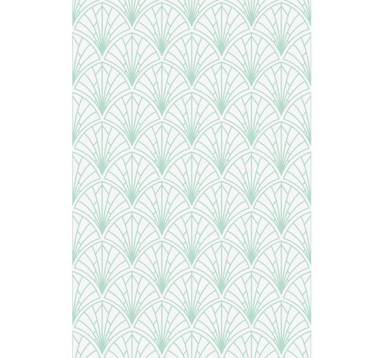 Store enrouleur textures et motifs design feuilles vertes - TenStickers