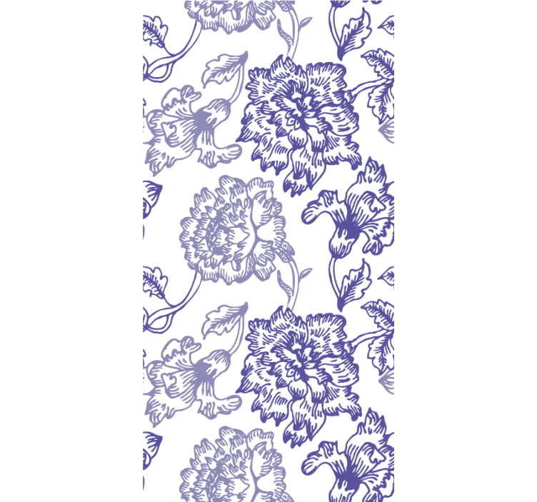 Store enrouleur fleurs et plantes thème floral élégant - TenStickers