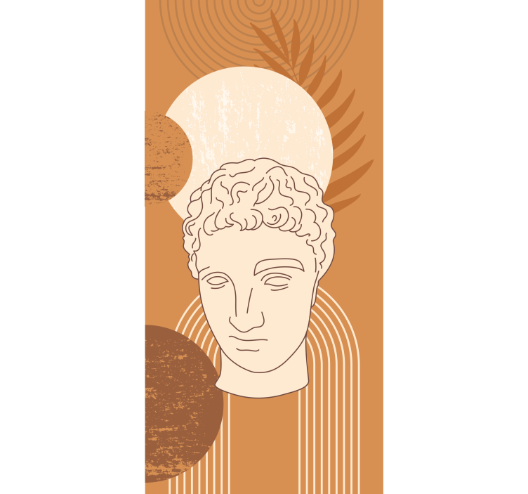 Store enrouleur bande dessinée design sculpture classique - TenStickers