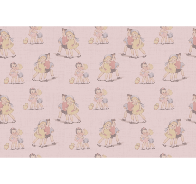 Store enrouleur original enfants jouant ensemble - TenStickers