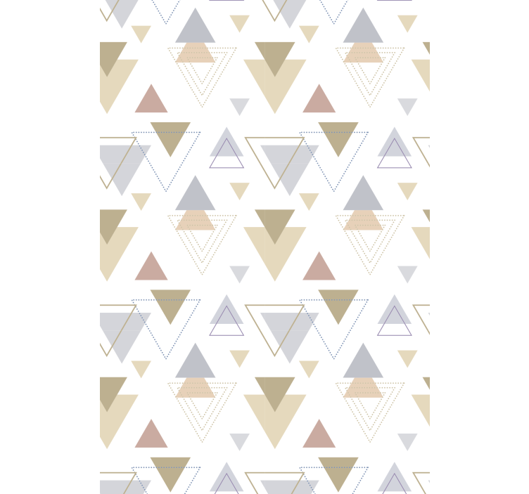 Store enrouleur moderne thème du triangle géométrique - TenStickers