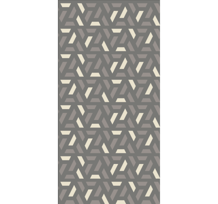 Store enrouleur moderne motif géométrique neutre - TenStickers