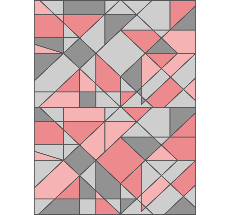 Store enrouleur textures et motifs arrangement géométrique - TenStickers