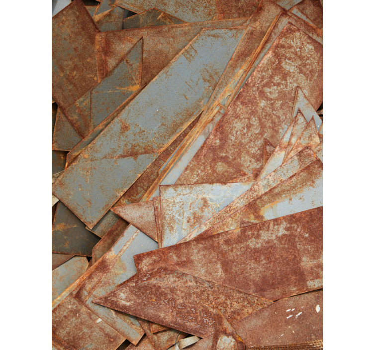 Stores enrouleurs style métallique fer rouillé - TenStickers