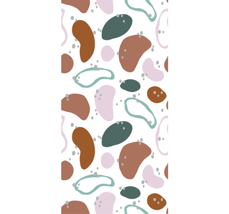 Stores formes irrégulières et abstraites - TenStickers