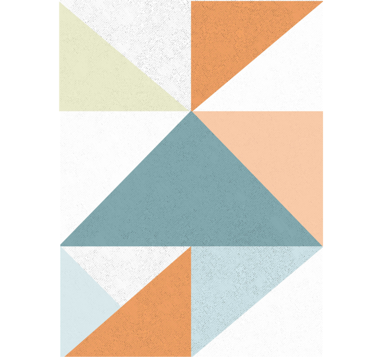 Store enrouleur moderne motif triangulaire géométrique - TenStickers