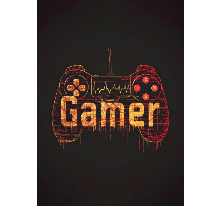 Store enrouleur geek le battement de coeur du joueur - TenStickers